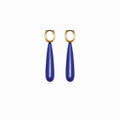 Blue Brahe earrings