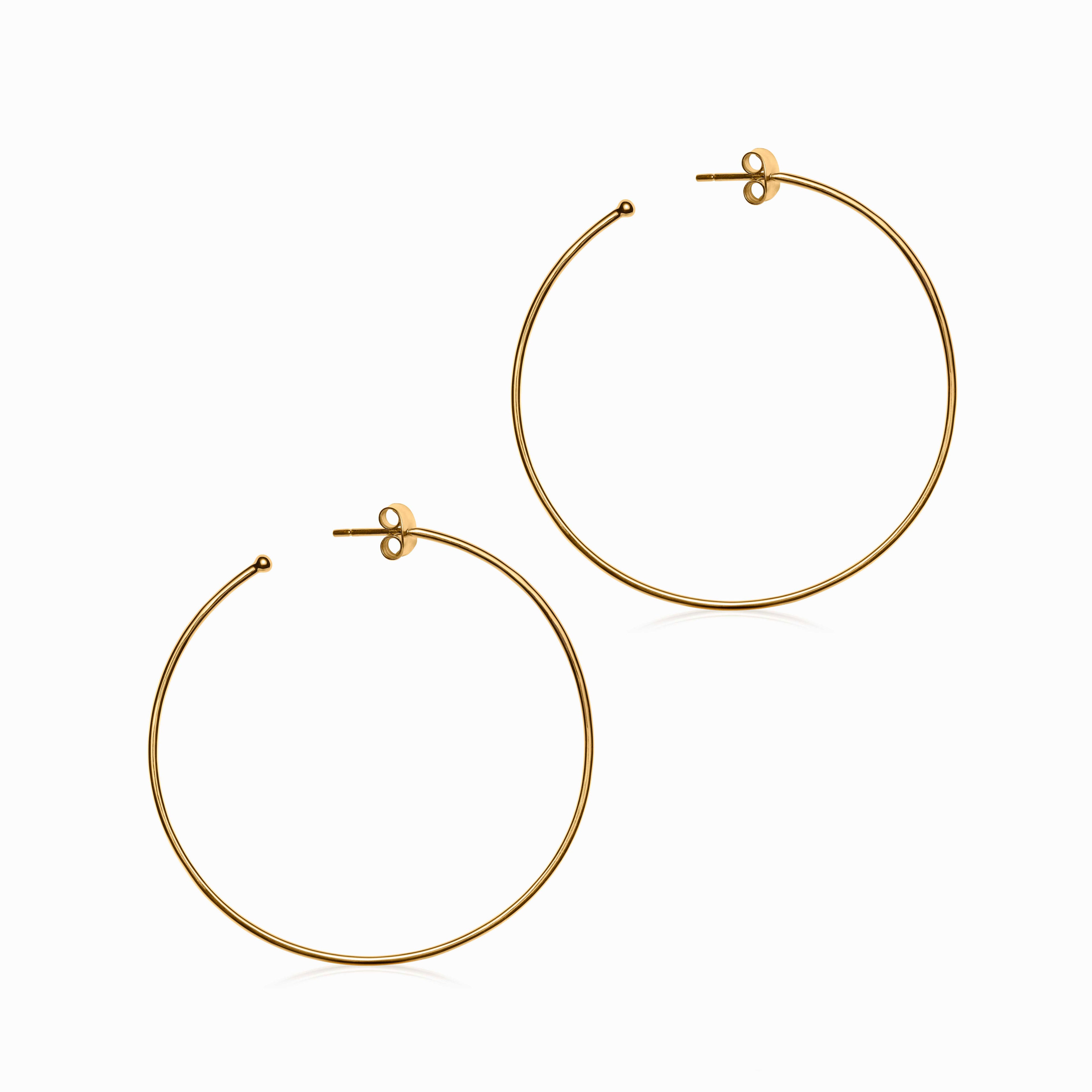 Jennie hoop earrings