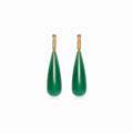 Green Rome earrings