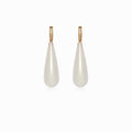 White Paris earrings