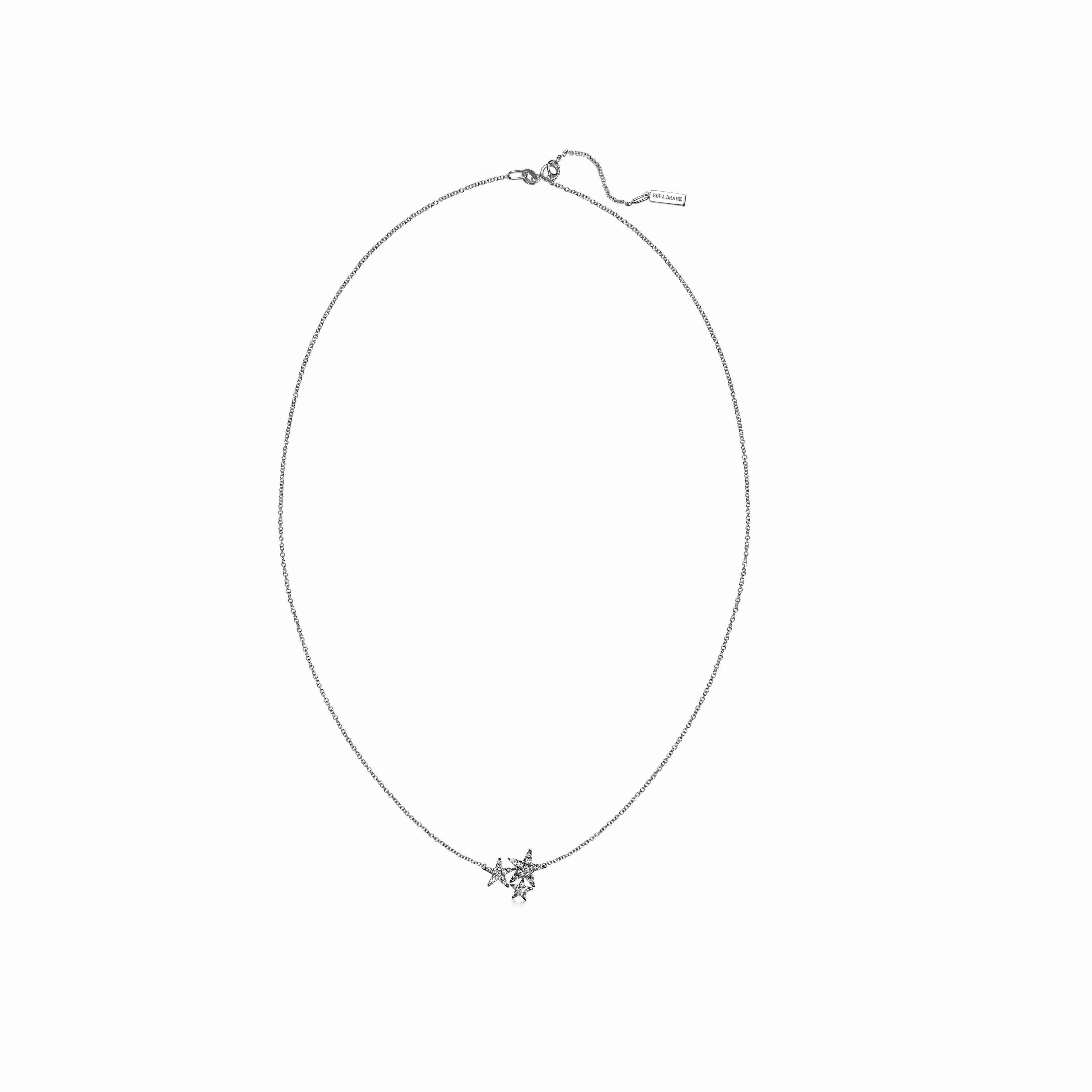 Three star necklace