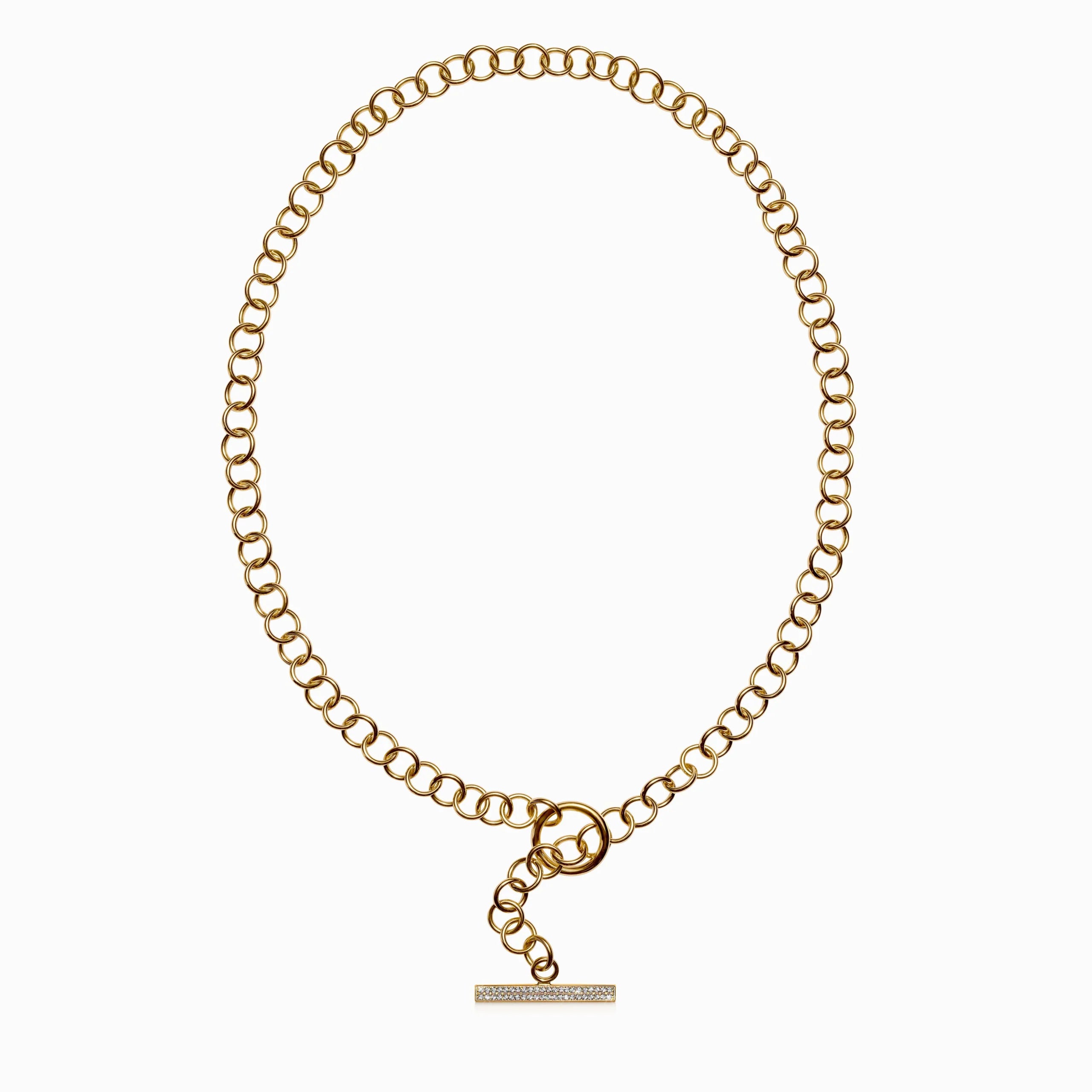 Charlotte T-bar necklace
