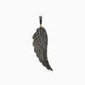 The black Brahe wing pendant